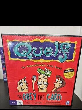 Quelf Board Game - The Unpredictable Party Game For Ages 12+ New In Package!